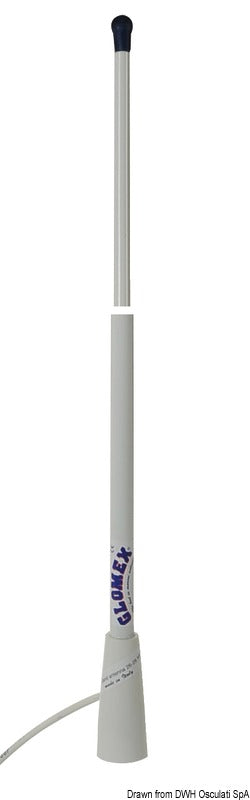 Glomex fiberglass antenna for CB 150 cm - foto originale Osculati Srl