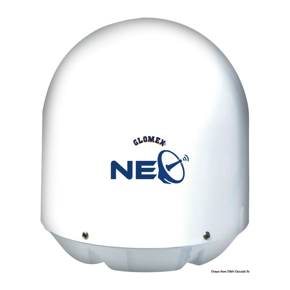 GLOMEX Rhea NEO satellite TV antenna - foto originale Osculati Srl