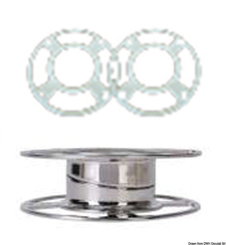 Glomex SS adjustable base 0-5° - foto originale Osculati Srl