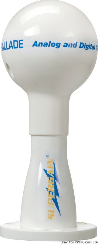 Glomex Digital Ballade TV antenna - foto originale Osculati Srl