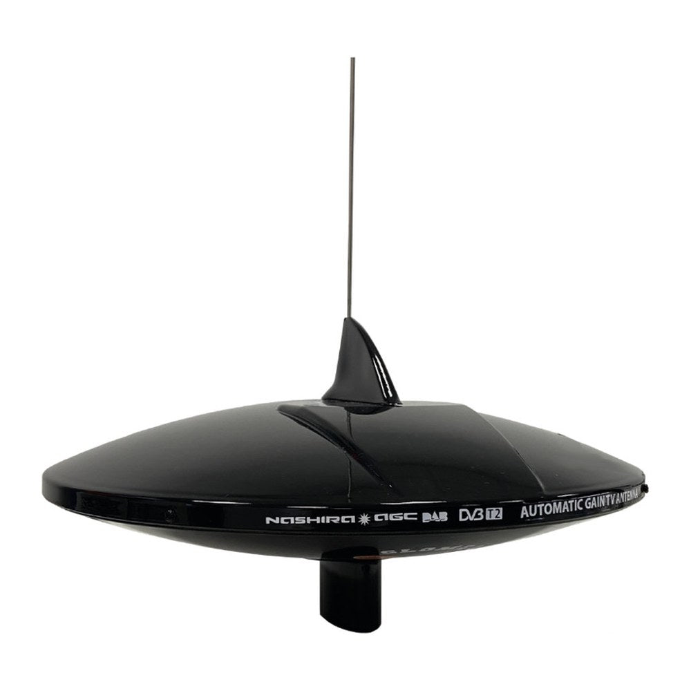 GLOMEX Nashira AGC/DAB AM-FM TV antenna black - foto originale Osculati Srl