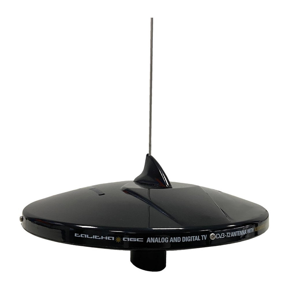 GLOMEX Talitha AGC/DAB AM-FM TV antenna black - foto originale Osculati Srl
