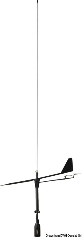 Glomex Black Swan VHF antenna - foto originale Osculati Srl