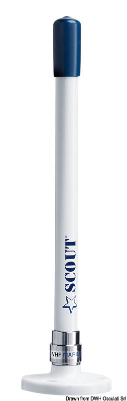 SCOUT removable ultra-compact VHF antenna - foto originale Osculati Srl