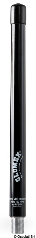 GLOMEX GlomeasyLine supercompact VHF antenne black - foto originale Osculati Srl