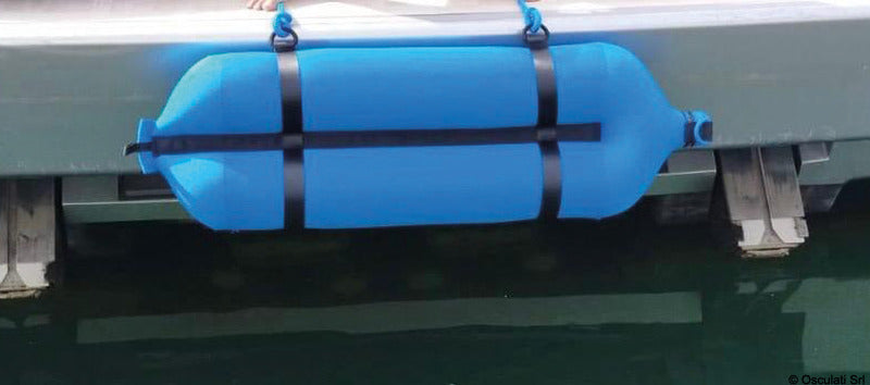 FENDERTEX T124 inflatable fender black - foto originale Osculati Srl