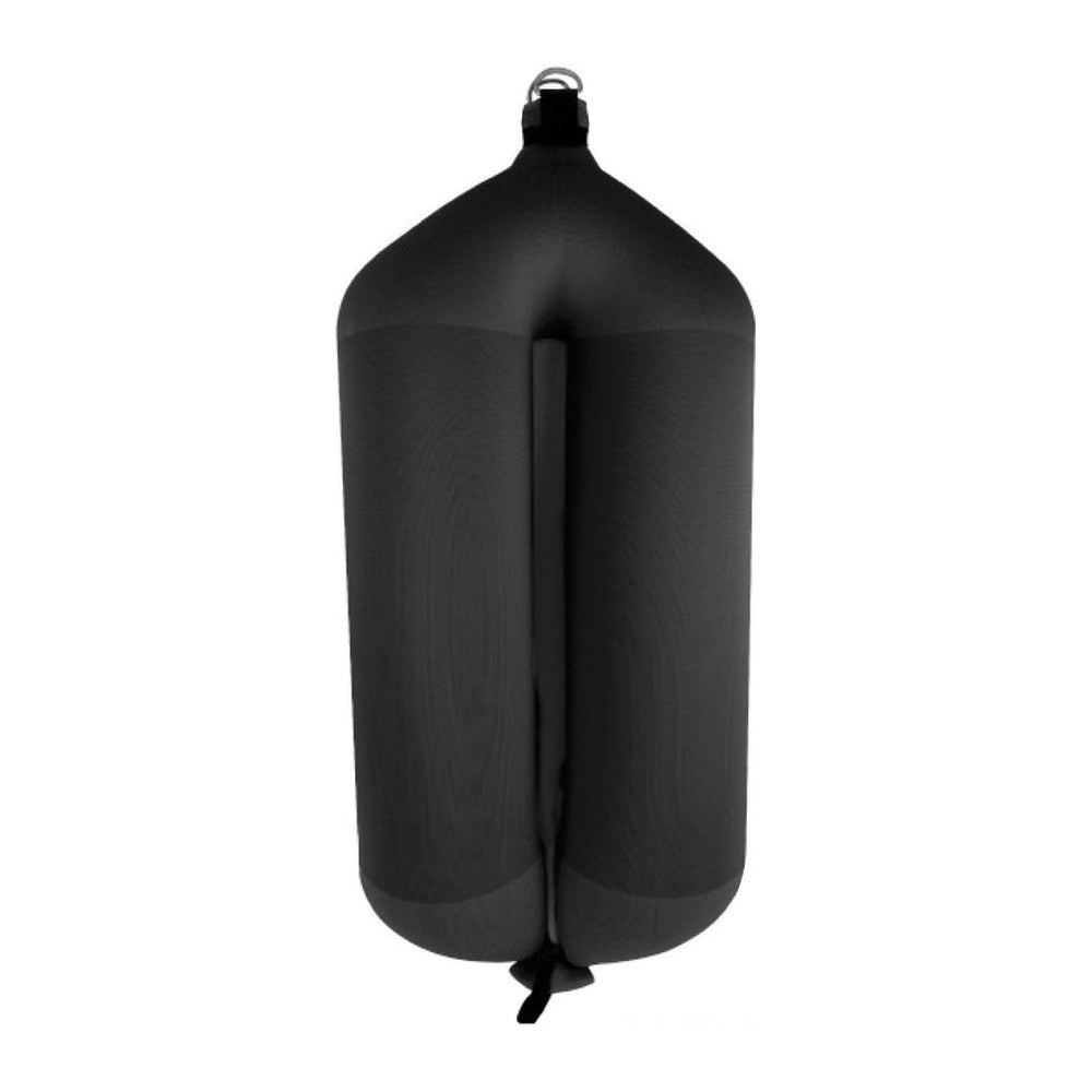 FENDERTEX T124 inflatable fender black - foto originale Osculati Srl