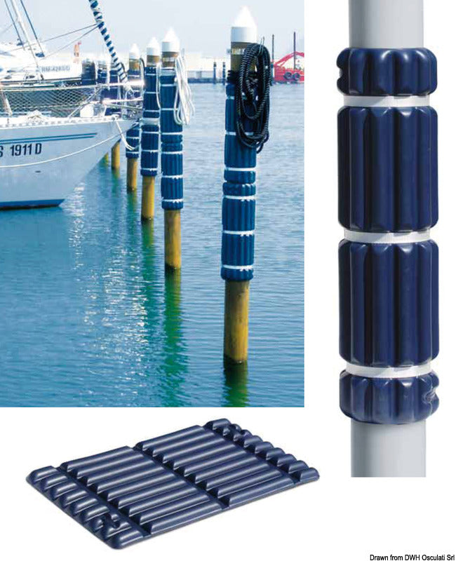 Marina and pile fender 800 mm blue - foto originale Osculati Srl