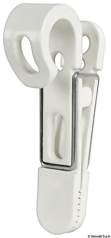 Bulkhead fixing clip 22/28 mm - foto originale Osculati Srl