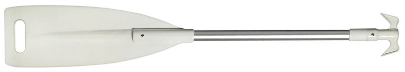 Telescopic paddle w/boat hook 90/160 cm - foto originale Osculati Srl