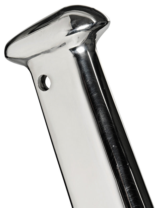 Mirror polished AISI316 flagstaff wing-shape750mm - foto originale Osculati Srl
