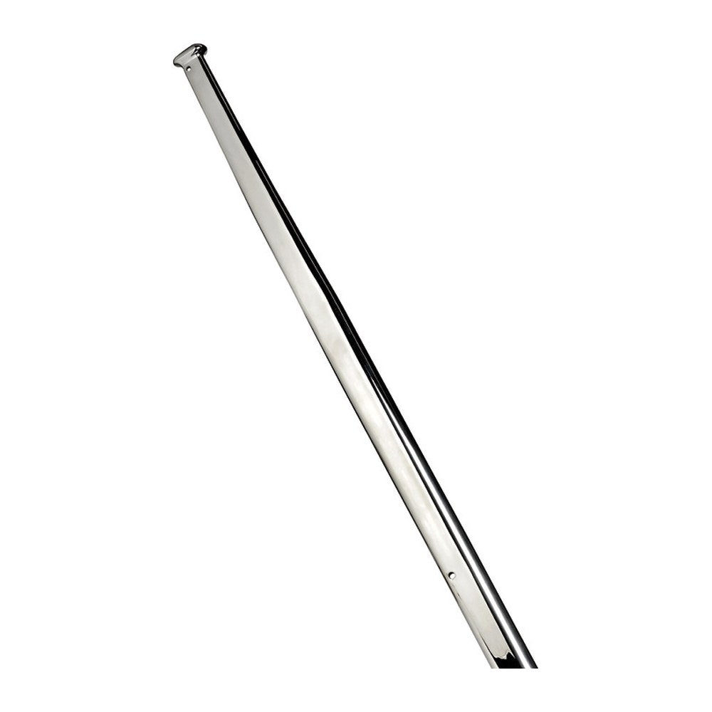 Mirror polished AISI316 flagstaff wing-shape750mm - foto originale Osculati Srl