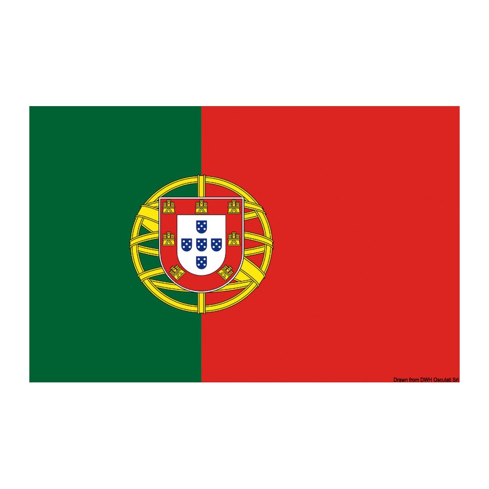 Flag Portugal 40 x 60 cm - foto originale Osculati Srl