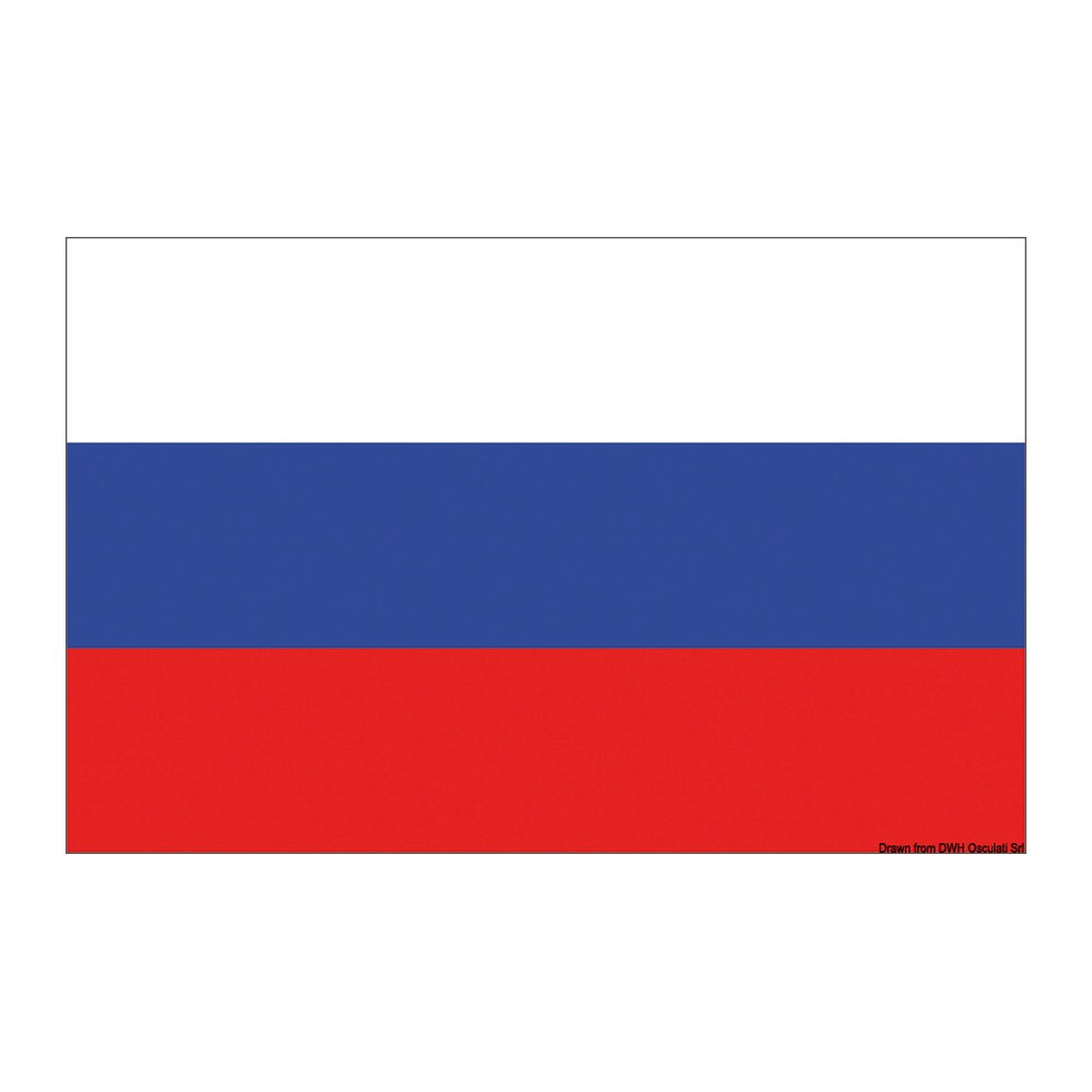 Flag Russia 50 x 75 cm - foto originale Osculati Srl