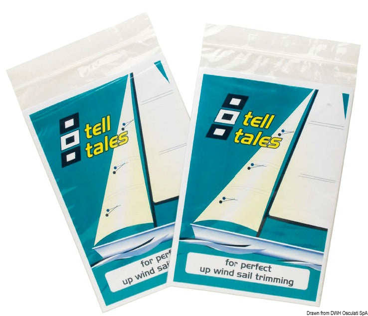 PSP Marine Tapes PSP Tell tales wind indicator strips 16-pcs-packag - foto originale Osculati Srl