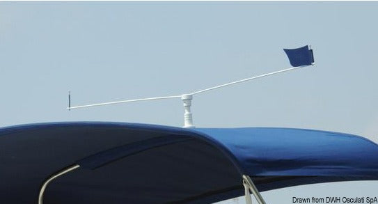 Stopgull support for bimini tops and handrails - foto originale Osculati Srl