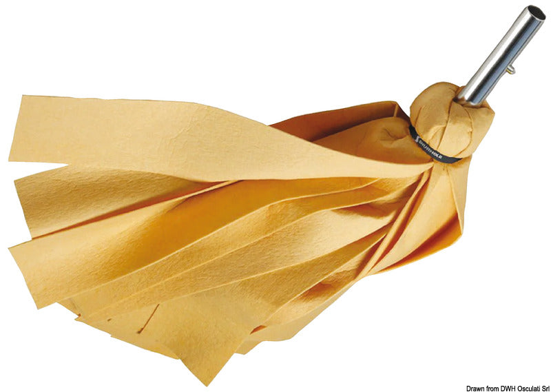 Shurhold Industries Mop w/snap joint synthetic leather - foto originale Osculati Srl