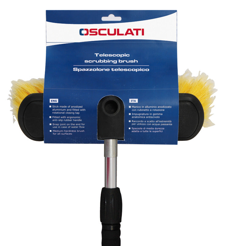 Osculati 2-angle telescopic brush 117/180 cm - foto originale Osculati Srl