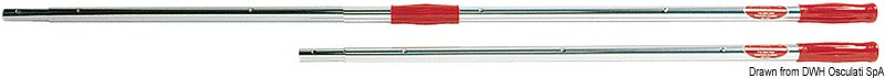 Shurhold Industries Telescopic aluminium handle 160/274 cm - foto originale Osculati Srl