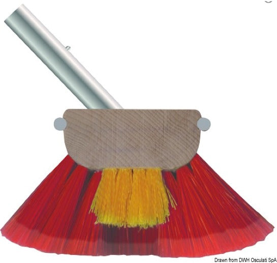 Shurhold Industries Scrubber 10" soft + medium red fibres - foto originale Osculati Srl