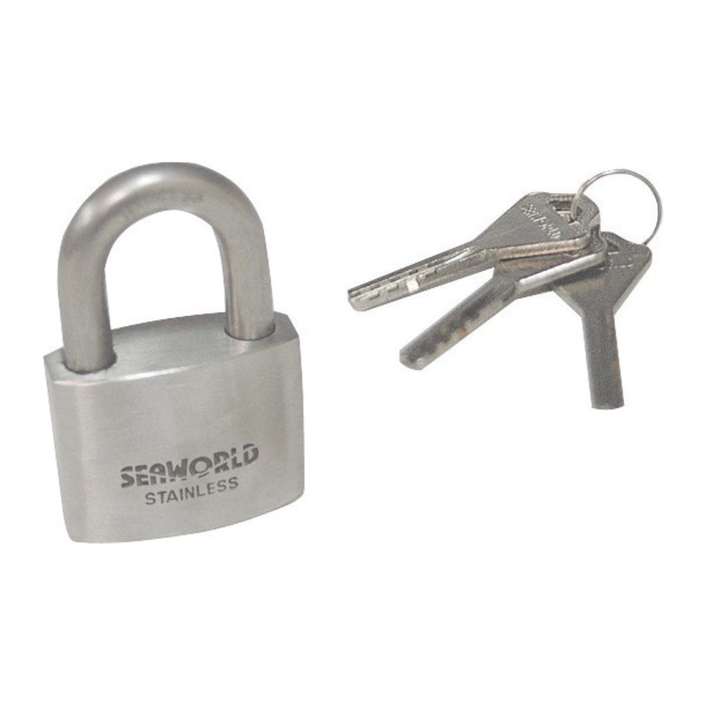 Heavy duty AISI316 padlock arc 40 mm - foto originale Osculati Srl