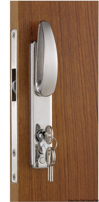 Lock for sliding doors Smart handle - foto originale Osculati Srl