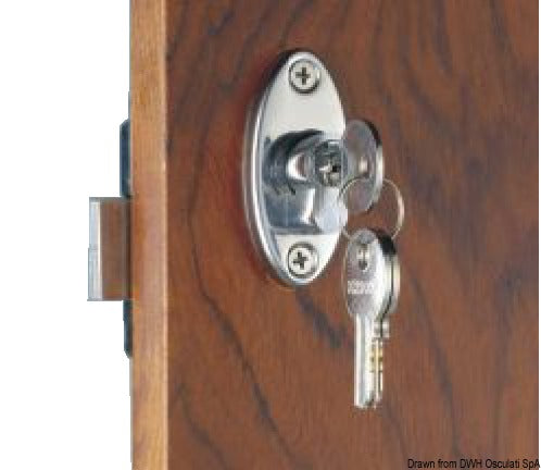 Lock w/knob 16/38 mm - foto originale Osculati Srl