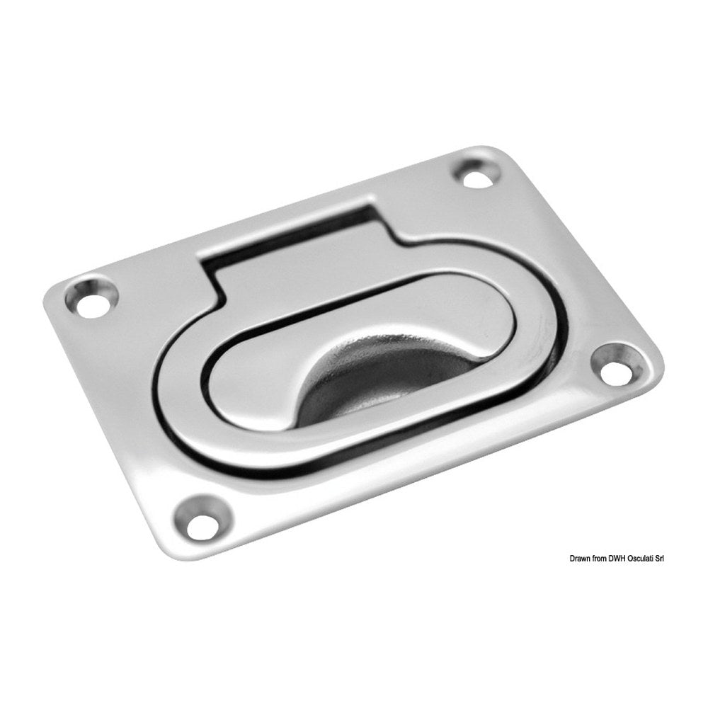 Latch Heavy Duty AISI316 mirror polished w/handle - foto originale Osculati Srl