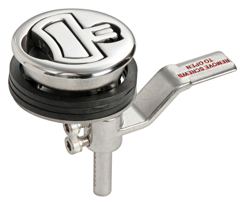 Lift and turn flush latch AISI316 without lock Ø60 - foto originale Osculati Srl