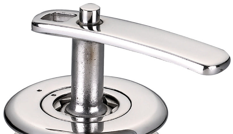 Push button lever for lift-and-turn latch - foto originale Osculati Srl