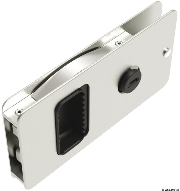Southco Flush closure for entrance doors aluminium standard - foto originale Osculati Srl