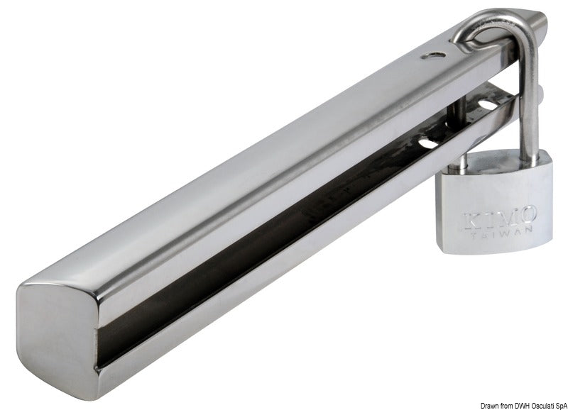 SS antitheft device for outboard engines 280 mm - foto originale Osculati Srl