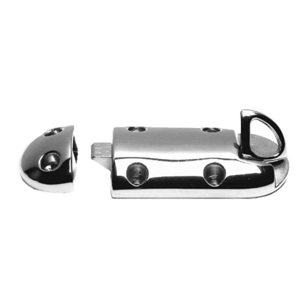 Spring doorstop polished AISI316 134x53x16h - foto originale Osculati Srl