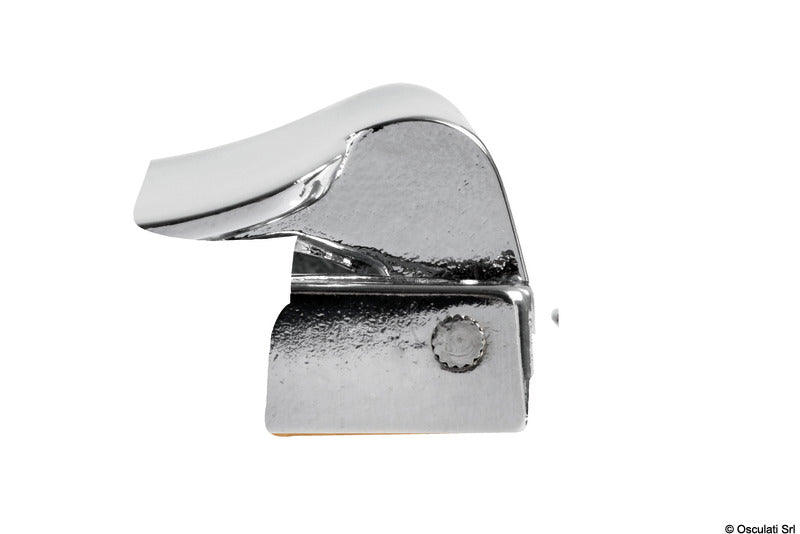 Chromed brass closure handle for doors - foto originale Osculati Srl