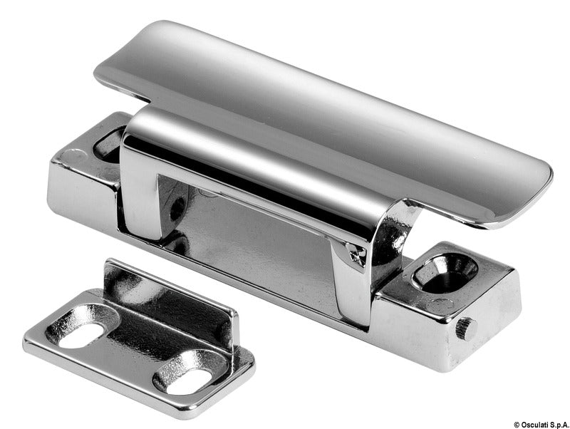 Chromed brass closure handle for doors - foto originale Osculati Srl