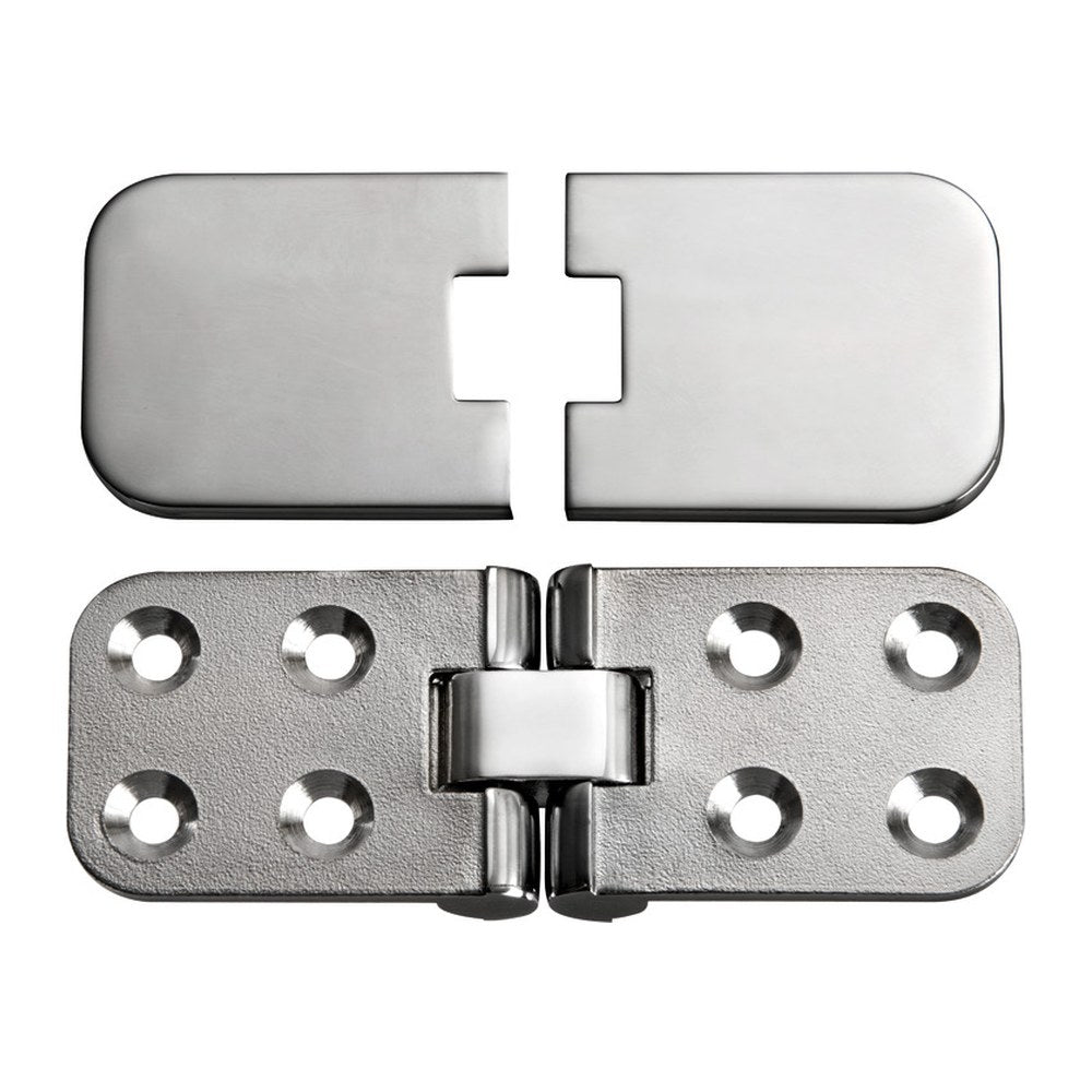 Foldable precision hinge 180° rotation 110x42 mm - foto originale Osculati Srl