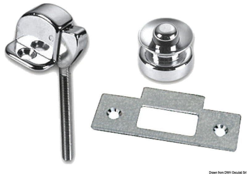 Chr.br. Knob latch 38x20 mm - foto originale Osculati Srl