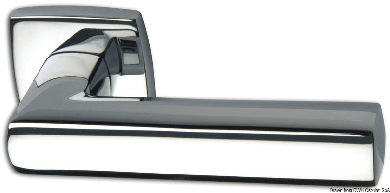 Pair of Square handles,chr.br - foto originale Osculati Srl