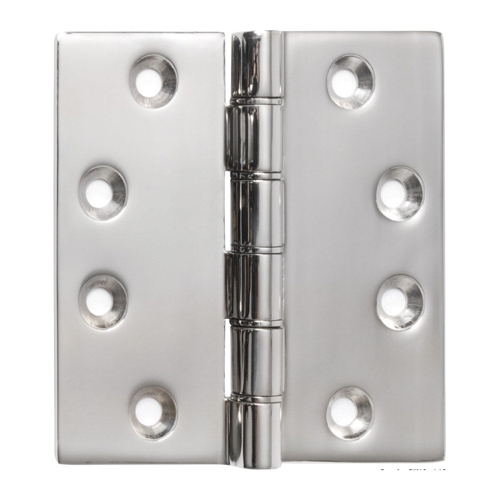 SS hinge 102 x 102 x 4 mm - foto originale Osculati Srl