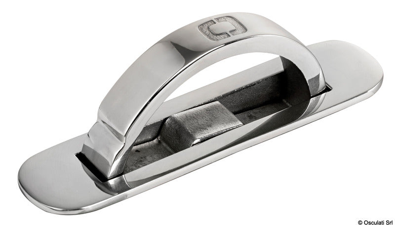 Delux pull handle w/ rotary opening system edge radius 8mm - foto originale Osculati Srl