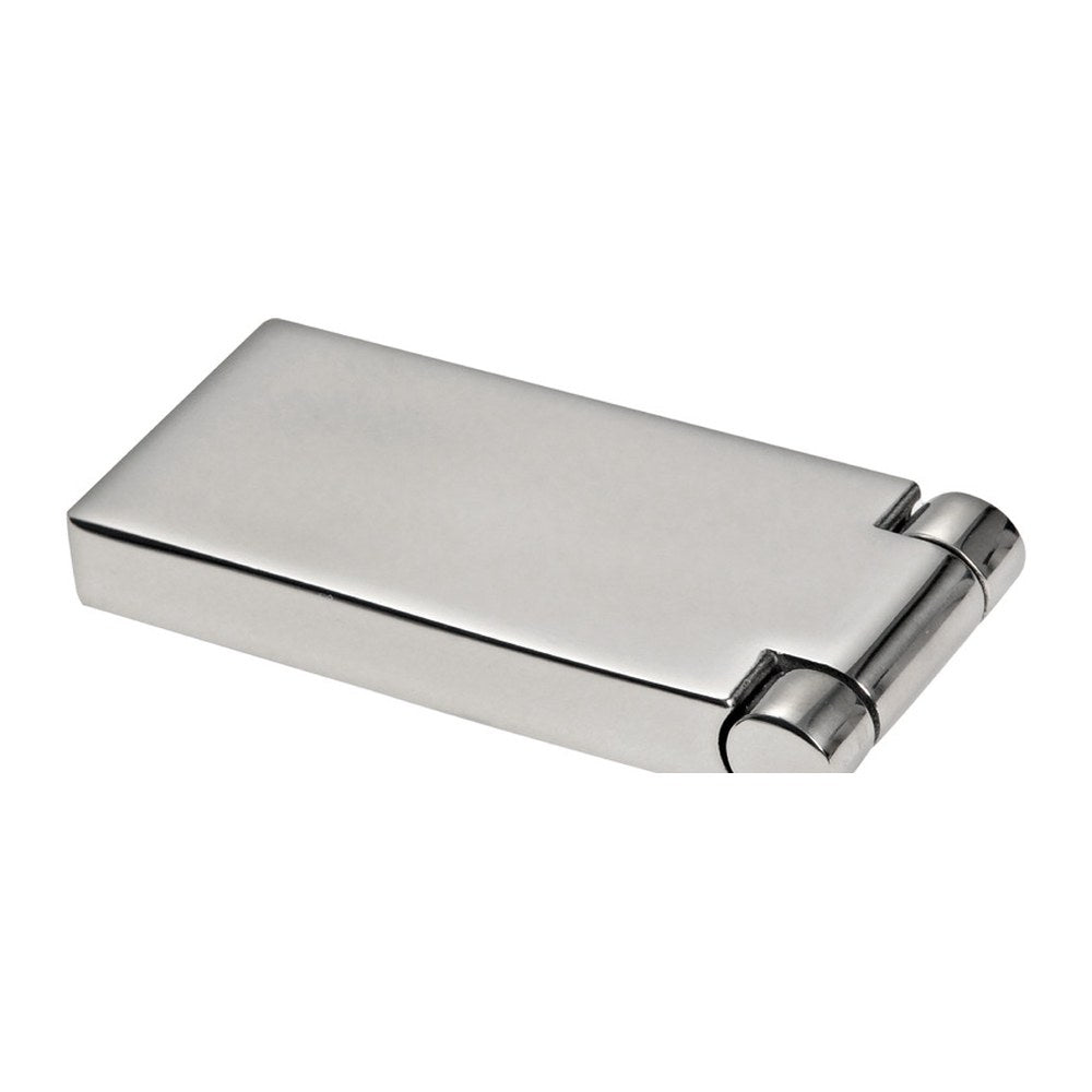 Built-in hinge mirror-polished AISI316 75x35 mm - foto originale Osculati Srl