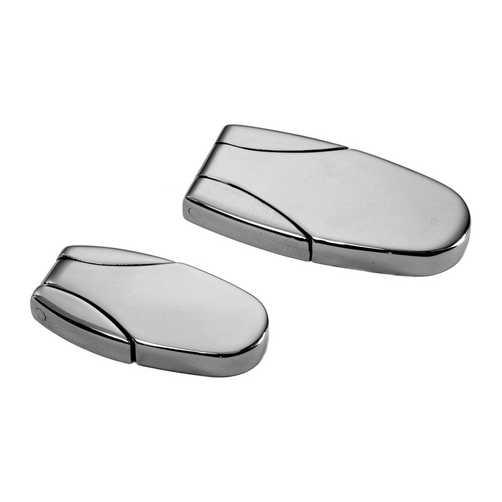 Hinge mirror-polished AISI316 90x47 mm - foto originale Osculati Srl