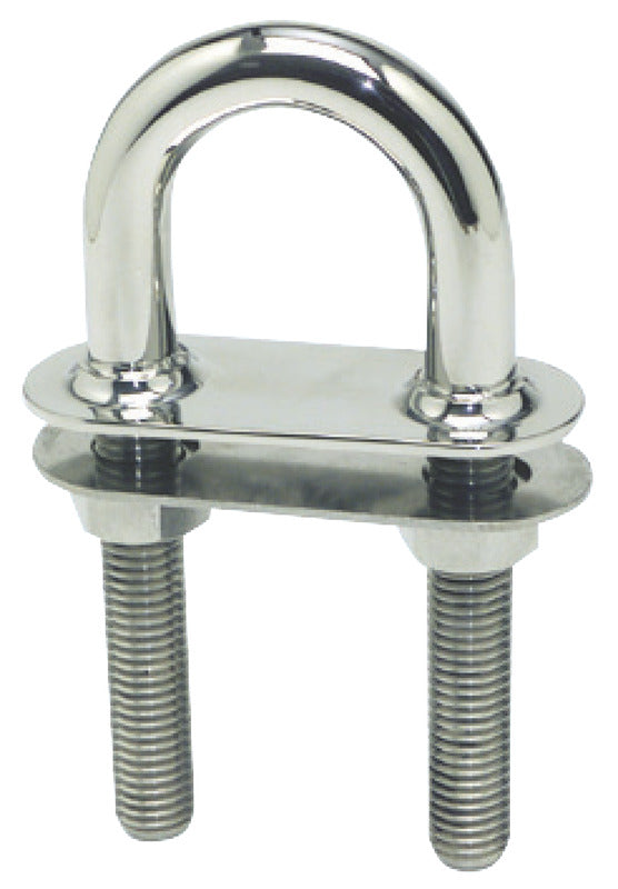U-bolt conic fittings mirrorpolished SS 131x12.5mm - foto originale Osculati Srl
