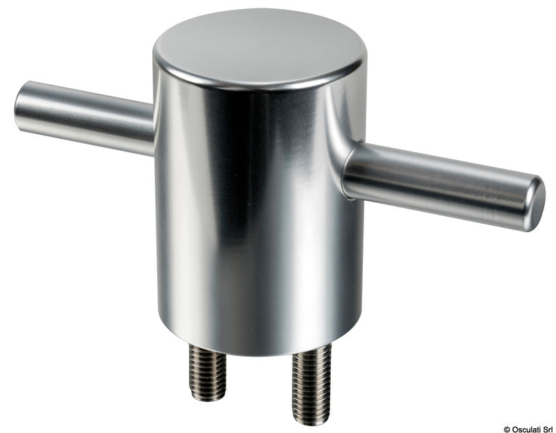 Thor cleat polished aluminium 60 mm - foto originale Osculati Srl