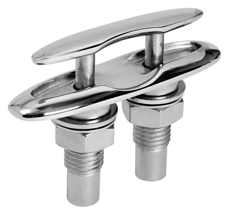 Retract push-up cleat mirrorpolished AISI316 185mm - foto originale Osculati Srl
