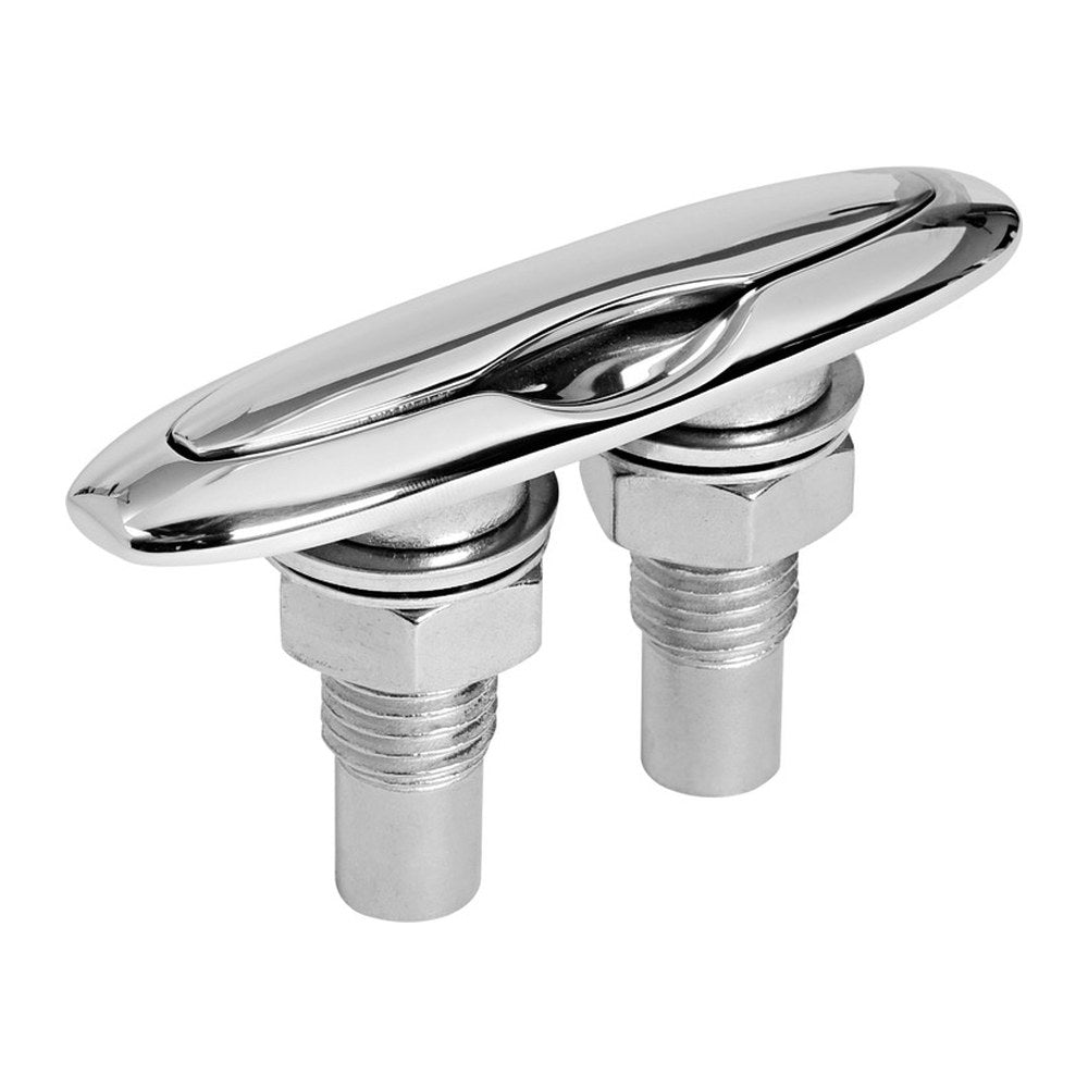 Retract push-up cleat mirrorpolished AISI316 185mm - foto originale Osculati Srl