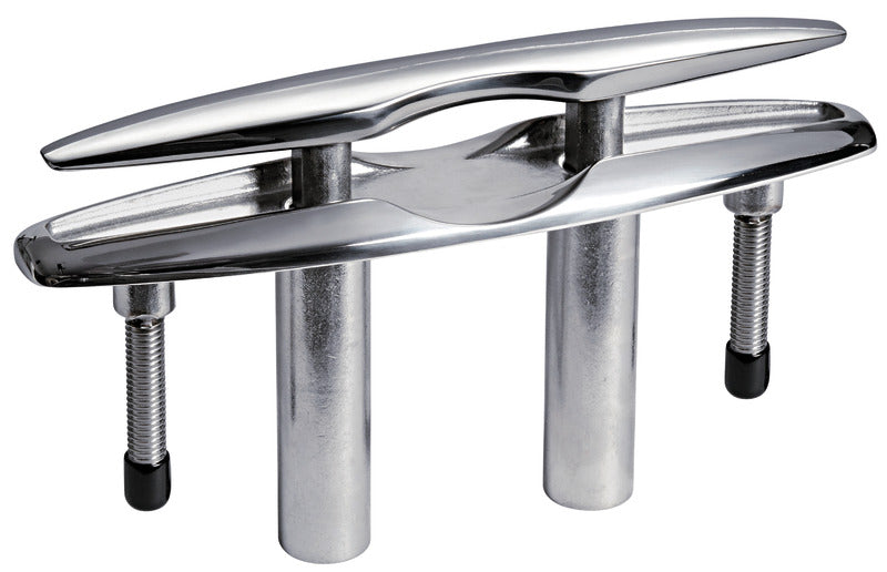 Retract push-up cleat mirrorpolished AISI316 220mm - foto originale Osculati Srl
