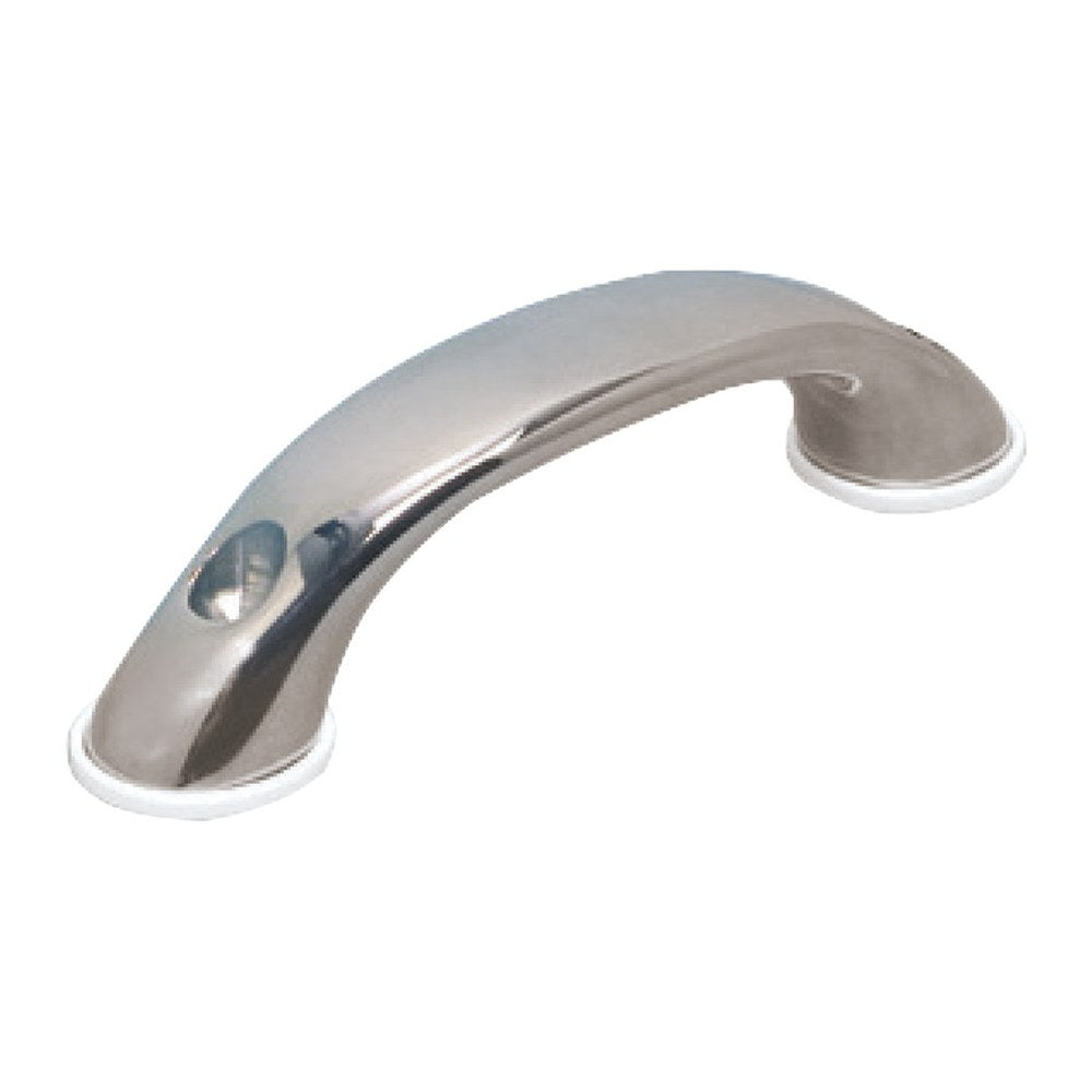 Handle mirror-polished AISI316 170x40 mm 2 screws - foto originale Osculati Srl