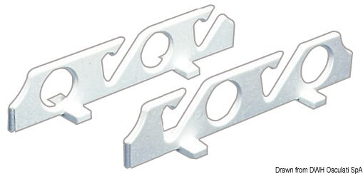 Polythene fishing rod holder 4 rods - foto originale Osculati Srl