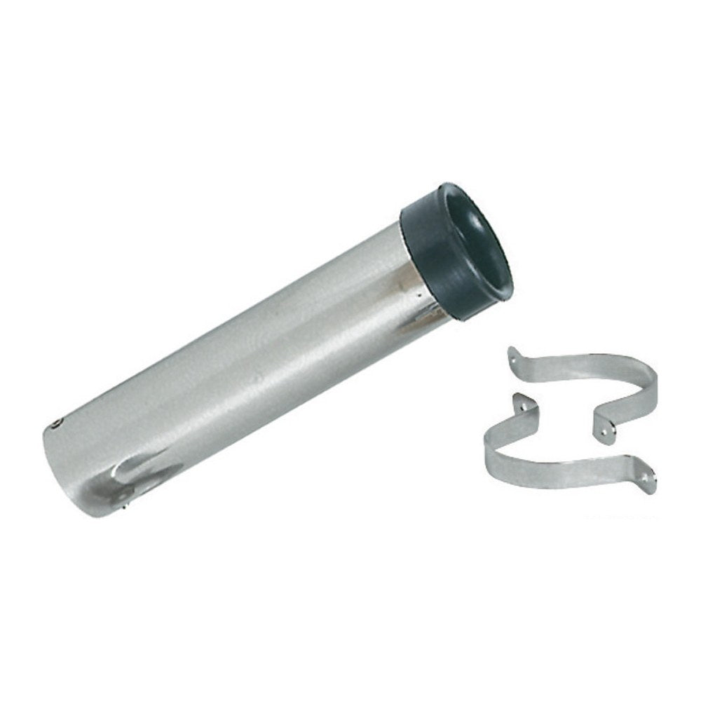 SS rod holder for bulkhead mounting 41 mm - foto originale Osculati Srl